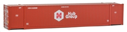 Walthers 8521 HO 53' Singamas Corrugated-Side Container Hub Group