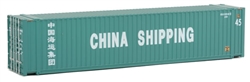 Walthers 8552 HO 45' CIMC Container China Shipping Green