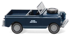 Wiking 10004 HO 1958-1971 Land Rover Open-Cab Pickup Assembled Royal Air Force blue