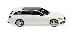 Wiking 22713 HO Mercedes-Benz E-Class S213 Station Wagon Assembled Pearlescent White