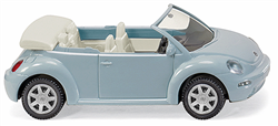 Wiking 3204 HO Volkswagen VW New Beetle Convertible Aquarius Metallic