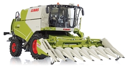 Wiking 77818 1/32 Claas Tucano 570 Combine w/Conspeed Corn Head 8-75 Assembled Green White