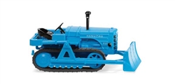 Wiking 84436 HO 1952-1960 Hanomag K55 Crawler Tractor Assembled Blue