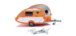 Wiking 9237 HO T@B Camping Trailer Assembled Mexican Sunset