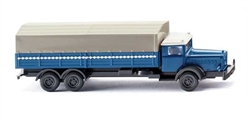 Wiking 94306 N MB L10000 Flatbed Truck Blue