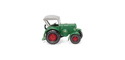 Wiking 95137 N 1936 Lanz Bulldog Farm Tractor Assembled Green, Red