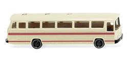 Wiking 97102 N Mercedes-Benz O 302 Tour Bus Assembled Ivory Red