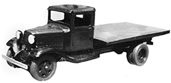 Wheel Works 96127 HO American Light Trucks 1934 Flatbed Truck