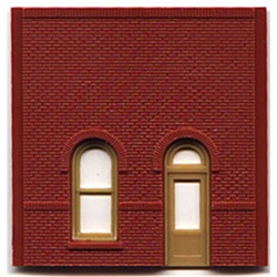 DPM 30101 HO Modular Building System Street Level Wall Sections w/Arched Entry Kit