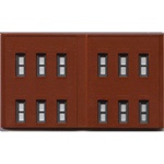 DPM 60122 N Scale Modulars System Plastic Two-Story 12-Window Pkg 3