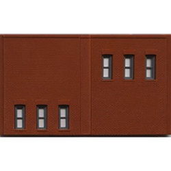 DPM 60123 N Scale Modulars System Plastic Two-Story 6 Windows Pkg 3