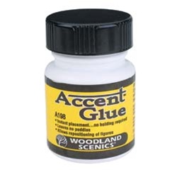 Woodland A198 Accent Glue 1.25 oz