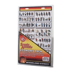 Woodland A2052 HO Economy Figure Assortment