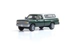 Woodland AS5364 HO Camper Shell Truck