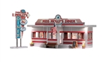 Woodland 5870 O Miss Molly's Diner Built-&-Ready