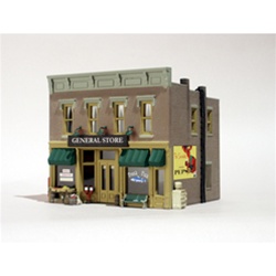 Woodland BR5021 HO Built-Up Lubener's General Store