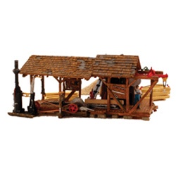 Woodland BR5044 HO Built-Up Buzz's Sawmill