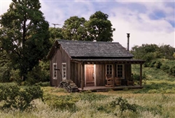 Woodland BR4955 N Built-Up Rustic Cabin