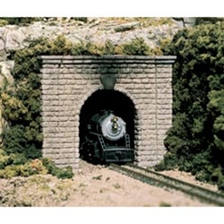 Woodland C1253 HO Single Tunnel Portal Cut Stone