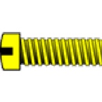 Woodland H821 00-90 1/8" Fillister Head Machine Screw (5)