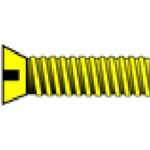 Woodland H846 0-80 1/4" Flat Head Machine Screw (5)