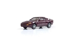 Woodland JP5361 HO Modern Era Maroon Coupe