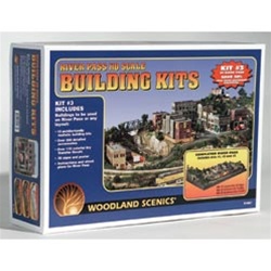 Woodland S1487 HO Kit River Pass Building Kits 15 Building & Details
