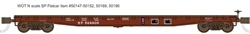 Wheels of Time 50152 N 53'-6" General Service Welded Fish Belly Flatcar Southern Pacific #565047 