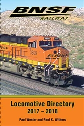 Withers 131 BNSF 2017-2018 Locomotive Directory Softcover 176 Pages