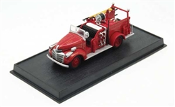 William Tell ACSF59 HO 1941 GMC Fire Truck Assembled Dearborn Michigan