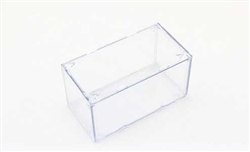 William Tell P0002 Plastic Display Case 6-11/16 x 3-9/16 x 3-9/16"