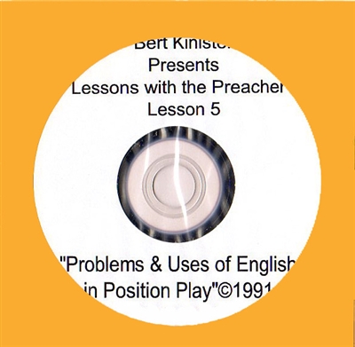 DF5 - PROBLEMS & USES OF ENGLISH IN POSITION PLAY