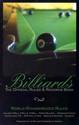 BCA OFFICIAL RULES & RECORDS BOOK 2008