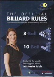 Official WPA Billiard Rules for 8-Ball and 10-Ball DVD
