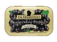 DR. DOOLITTLE'S- BLACKCURRANT PASTILLES CLASSIC TIN- 60g/ 2 1/8oz