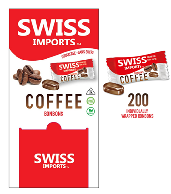 Swiss Imports- Sugar Free Coffee Bonbons 500g Bocca Box