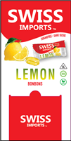 Swiss Imports Sugar Free Lemon Bonbons Approximately 200 pcs Individually Wrapped