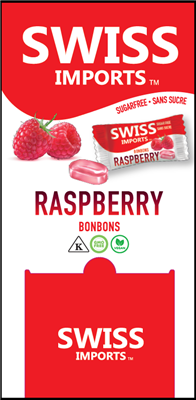 Swiss Imports Sugar Free Raspberry Bonbons Approximately 200 pcs Individually Wrapped