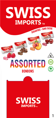 Swiss Imports Sugar Free Assorted Mix 1 Bonbons Approximately 200 pcs Individually Wrapped