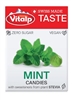 VITALP Mint Hard Candies- Sugar free and Vegan 25 grams