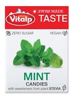 VITALP Mint Hard Candies- Sugar free and Vegan 25 grams