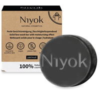 Niyok Natural Cosmetics Solid Moisturizing Face Wash Bar Patchouli 80g