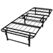 Twin-size Steel Folding Metal Platform Bed Frame