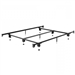 Full size Metal Bed Frame with Headboard Footboard Brackets