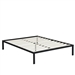 Full size Heavy Duty Metal Platform Bed Frame with Wood Slats