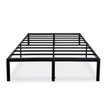 Full size Heavy Duty Black Metal Platform Bed Frame