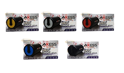 Axess SPBT1030 Rechargeable 2.1 HiFi Speaker w/Bluetooth/FM/USB/SD/Line-In
