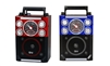 QFX CS-144 Rechargeable Karaoke Speaker AM/FM/EQ/USB/SD/AUX/Flashlight/HeadsetMic