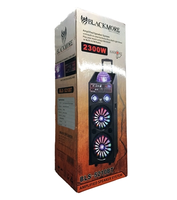Blackmore BLS-5210BT Amplified Speaker System w/Bluetooth/FM/EQ/USB/SD In