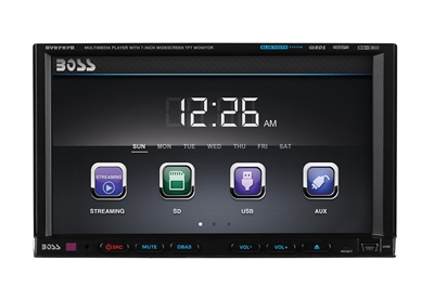 Boss BV9757B 7" 2-DIN Motorized Touchscreen DVD/CD/AM/FM/USB/SD/AUX/Bluetooth